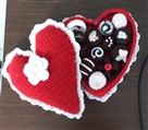 گالری بافت لاکچری  گوگو - جعبه شکلات قلبی شکل