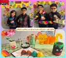 پیش دبستان و دبستان غیردولتی پسرانه راز دانش - فعالیت علوم ساخت کاردستی بامواد بازیافتی