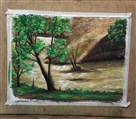 گالری نقاشی نقش قلم - پاستل گچی از رودخانه ولیان