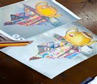 موسسه فرهنگی هنری سبک موفقیت زندگی - آموزش نقاشی مداد رنگی