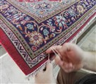 کارخانه قالیشویی شفقی تبریز - دو گره زنی